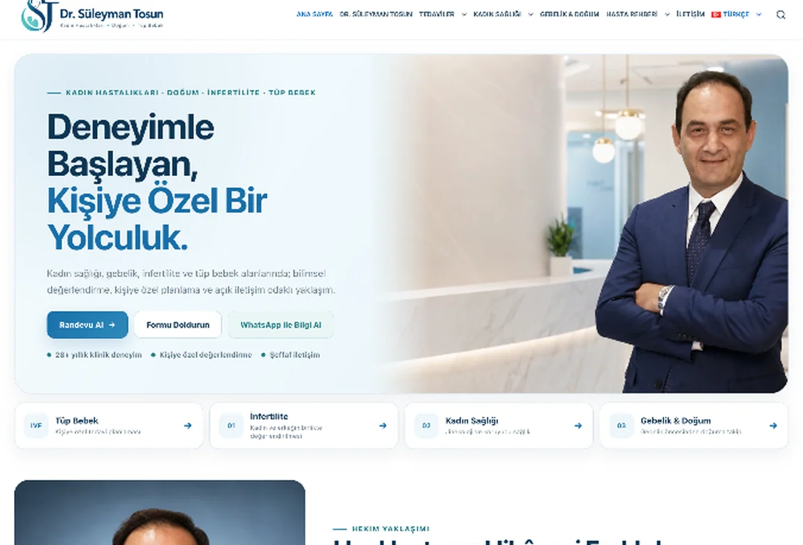 Dr. Süleyman Tosun tasarım görseli