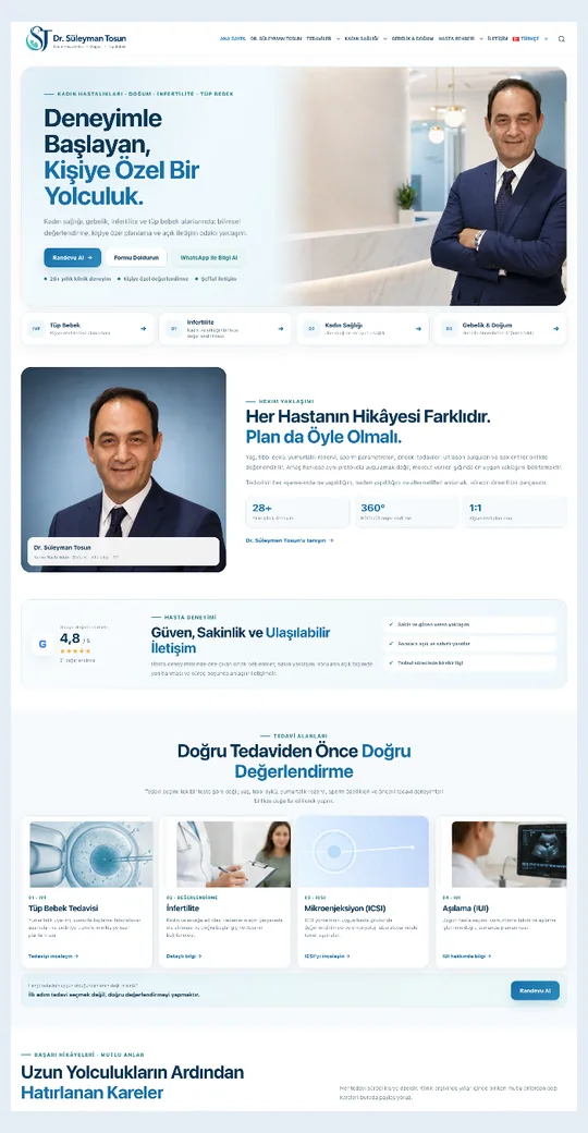 Dr. Süleyman Tosun için temsili mobil sunum